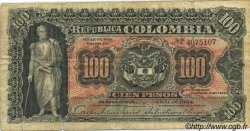 100 Pesos COLOMBIE  1904 P.315 TB