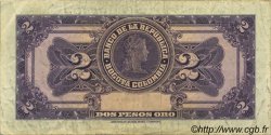2 Pesos Oro COLOMBIE  1955 P.390d pr.TTB