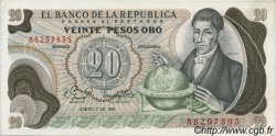 20 Pesos Oro COLOMBIE  1981 P.409d NEUF