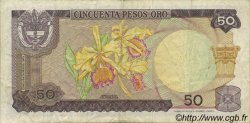 50 Pesos Oro COLOMBIE  1969 P.412a TTB