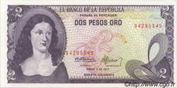 2 Pesos Oro COLOMBIE  1977 P.413b pr.NEUF