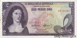 2 Pesos Oro COLOMBIE  1977 P.413b SPL