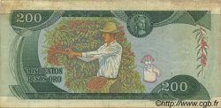 200 Pesos Oro COLOMBIE  1975 P.417b TB+