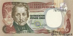 500 Pesos Oro COLOMBIE  1981 P.423a NEUF