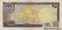 50 Pesos Oro COLOMBIE  1984 P.425a TTB