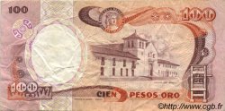 100 Pesos Oro COLOMBIE  1986 P.426b TTB