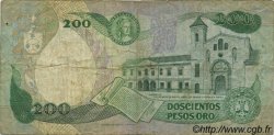 200 Pesos Oro COLOMBIE  1983 P.429a TB