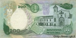 200 Pesos Oro COLOMBIE  1988 P.429d SUP