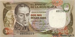 2000 Pesos Oro COLOMBIE  1984 P.430b