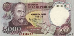 5000 Pesos COLOMBIE  1994 P.440 pr.NEUF