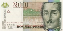 2000 Pesos COLOMBIE  2004 P.451h NEUF