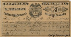 30 Centavos COLOMBIE  1899 PS.--- pr.SUP