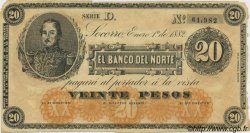 20 Pesos COLOMBIE  1882 PS.0684 TTB+