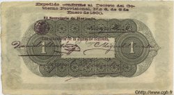 1 Peso COLOMBIE  1900 PS.0831c SUP