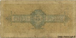 5 Pesos COLOMBIE  1901 PS.1088a B+