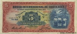 5 Colones COSTA RICA  1936 P.180a pr.TTB