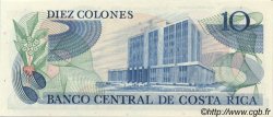 10 Colones COSTA RICA  1987 P.237b NEUF