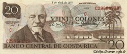 20 Colones COSTA RICA  1983 P.238c pr.NEUF