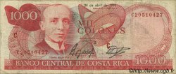 1000 Colones COSTA RICA  1990 P.259a TB+