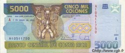 5000 Colones COSTA RICA  1994 P.260b SUP