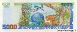 5000 Colones COSTA RICA  1994 P.260b SUP