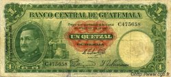 1 Quetzal GUATEMALA  1928 P.011a TB