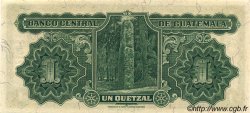 1 Quetzal GUATEMALA  1942 P.014a NEUF