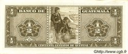 50 Centavos de Quetzal GUATEMALA  1966 P.051 pr.NEUF