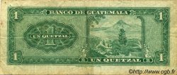 1 Quetzal GUATEMALA  1970 P.052 TB