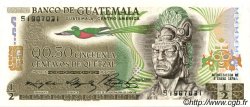 50 Centavos de Quetzal GUATEMALA  1975 P.058b NEUF