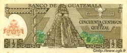 50 Centavos de Quetzal GUATEMALA  1977 P.058b SPL