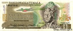 50 Centavos de Quetzal GUATEMALA  1983 P.058c TTB+