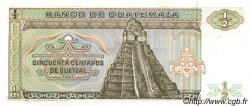 50 Centavos de Quetzal GUATEMALA  1987 P.065 NEUF