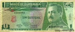 1 Quetzal GUATEMALA  1990 P.073 pr.TTB