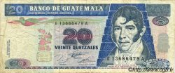 20 Quetzales GUATEMALA  1995 P.095 TB