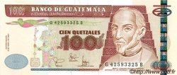 100 Quetzales GUATEMALA  2001 P.104 NEUF
