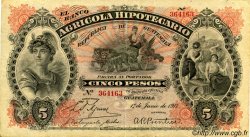 5 Pesos GUATEMALA  1917 PS.102c TTB+