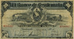 25 Pesos GUATEMALA  1920 PS.146b TB