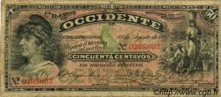 50 Centavos GUATEMALA  1900 PS.172 B+