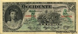 1 Peso GUATEMALA  1921 PS.175b TTB à SUP