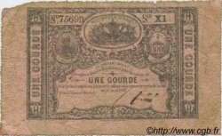 1 Gourde HAÏTI  1827 P.041 B+