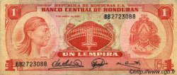 1 Lempira HONDURAS  1974 P.058 TB