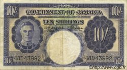 10 Shillings JAMAÏQUE  1958 P.39 TTB