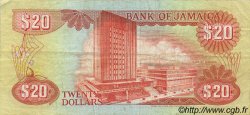 20 Dollars JAMAÏQUE  1989 P.72c TTB