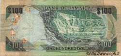 100 Dollars JAMAÏQUE  1992 P.75b TB+
