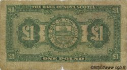 1 Pound JAMAÏQUE  1930 PS.139 pr.B