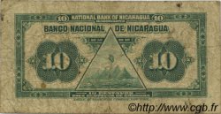 10 Centavos NICARAGUA  1918 P.052c TB