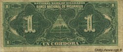 1 Cordoba NICARAGUA  1914 P.055a B+