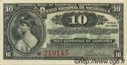 10 Centavos NICARAGUA  1938 P.087a pr.NEUF