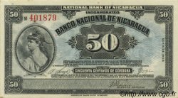 50 Centavos NICARAGUA  1938 P.089a SPL+